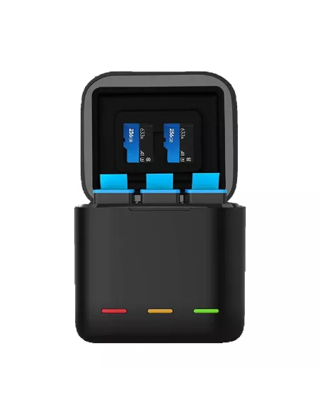 3-battery charger case for GoPro Hero 9 and 10 | Ibroz
