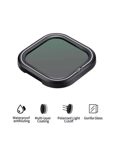 Filtre Polarisant CPL avec support Magnétique Gopro Hero 8 | Ibroz