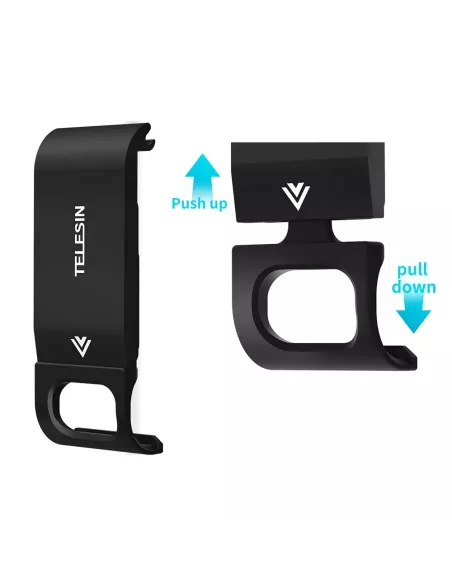 Couvercle Aluminium de fermeture trappe GoPro Hero 9 | Ibroz