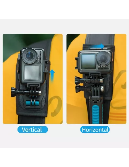 Support cadre vertical ou horizontal GoPro 5 & 6 & 7 & 8 | Ibroz