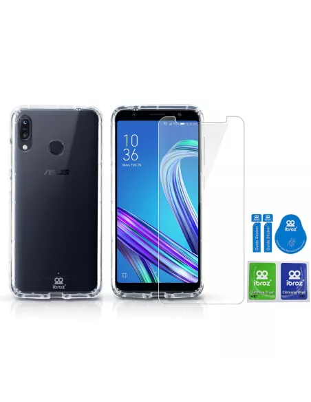 Zenfone Max Pro M1 (ZB601KL) Pack Coque antichocs + Protection écra...