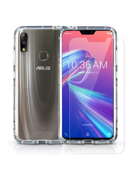 Zenfone Max Pro M2 (ZB631KL) Pack Coque antichocs + Protection écra...