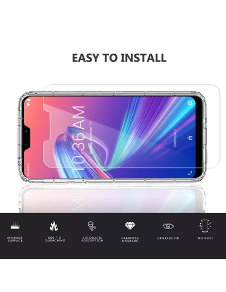 Zenfone Max Pro M2 (ZB631KL) Pack Coque antichocs + Protection écra...