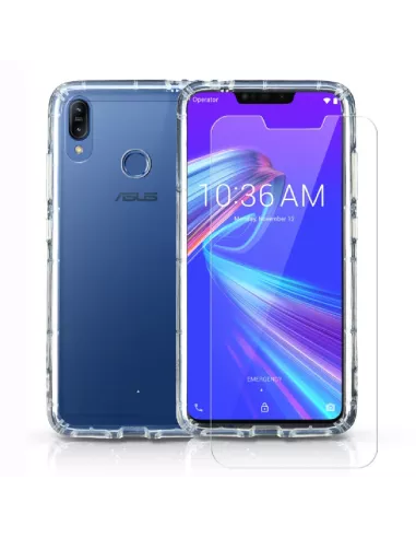 Zenfone Max M2 (ZB633KL) Pack Coque antichocs + Protection écran 9H...