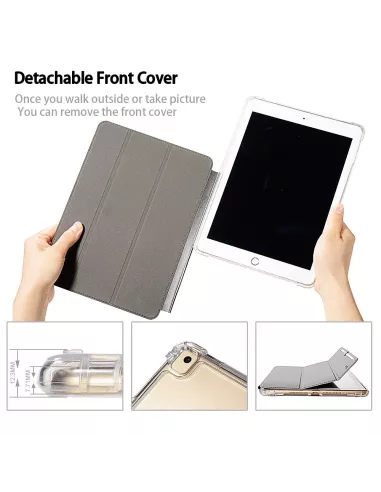 iPad Air 3 (2019) / iPad Pro 10.5" (2017) - Shockproof Case + Smar...