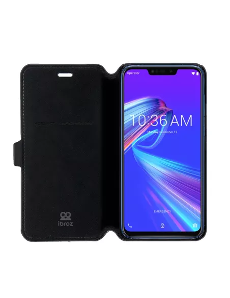 Zenfone MAX M2 (ZB633KL) Leather folio case Prestige | Ibroz