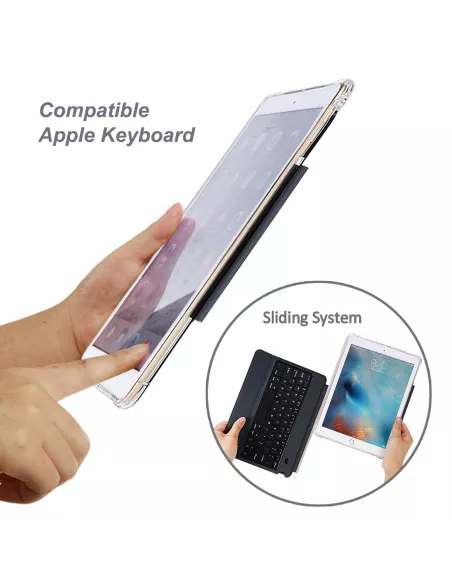 iPad Pro 12.9'' (2018 à 2021 - 3/4/5ème Gen) Coque Anti chocs + Sma...