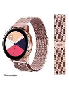 Samsung / Huawei Watch Stainless Steel Milanese Mesh Bracelet - Rose Gold ...