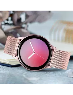 Samsung / Huawei Watch Stainless Steel Milanese Mesh Bracelet - Rose Gold ... 2