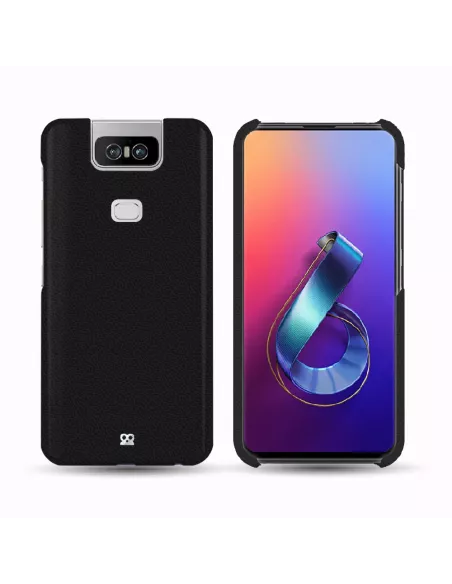 Zenfone 6 (ZS630KL) Coque Cuir Prestige + Protection écran 9H | Ibroz