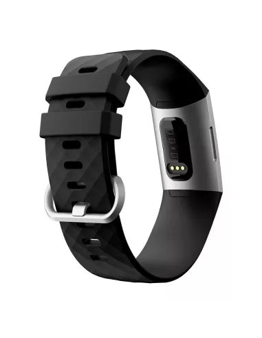 Bracelet Sport Diamant Fitbit Charge 3/4 - Noir | Ibroz