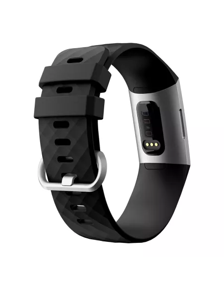 Bracelet Sport Diamant Fitbit Charge 3/4 - Noir | Ibroz