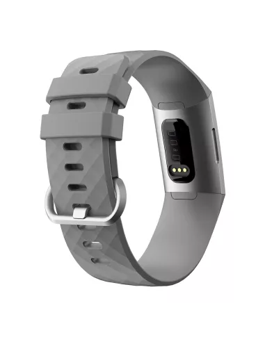 Bracelet Sport Diamant Fitbit Charge 3/4 - Gris | Ibroz