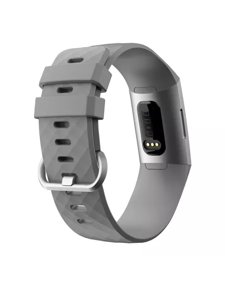 Bracelet Sport Diamant Fitbit Charge 3/4 - Gris | Ibroz