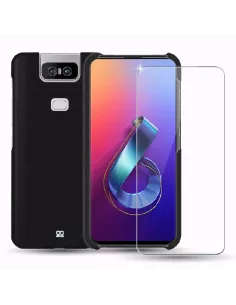 Zenfone 6 (ZS630KL) Leather Case Prestige + Screen Protector 9H | Ibroz