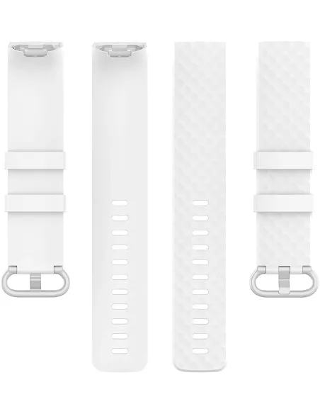 Diamond Sport Wristband Fitbit Charge 3/4 - White | Ibroz