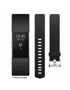 Fitbit Charge 2 Sport Wristband - Black | Ibroz