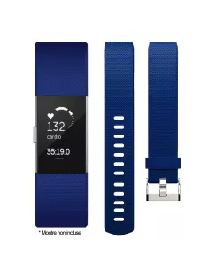 Fitbit Charge 2 Sport Wristband - Navy Blue | Ibroz