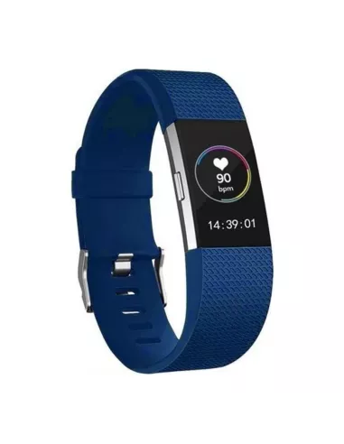 Bracelet Sport Fitbit Charge 2 - Bleu Marine | Ibroz
