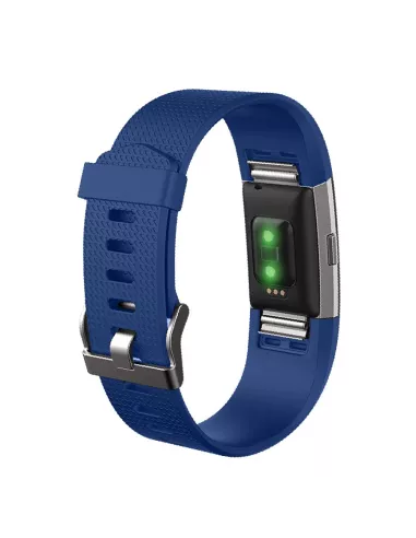 Bracelet Sport Fitbit Charge 2 - Bleu Marine | Ibroz