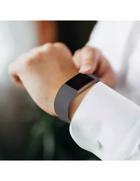 Bracelet Sport Fitbit Charge 2 - Gris | Ibroz