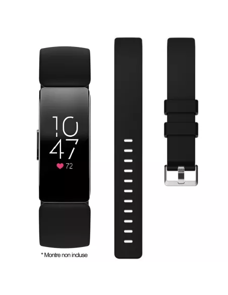 Sport Wristband Fitbit Inspire 1 and 2 - Black | Ibroz