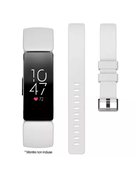 Sport Wristband Fitbit Inspire 1 and 2 - White | Ibroz