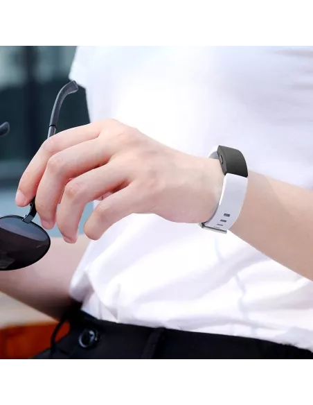Bracelet Sport Fitbit Inspire 1 et 2 - Blanc | Ibroz