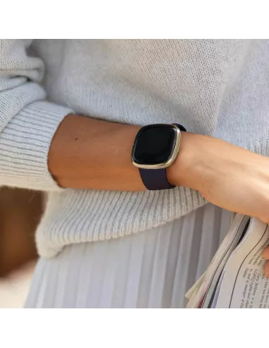 Sport Wristband Fitbit Versa 3 and Sense - Black | Ibroz