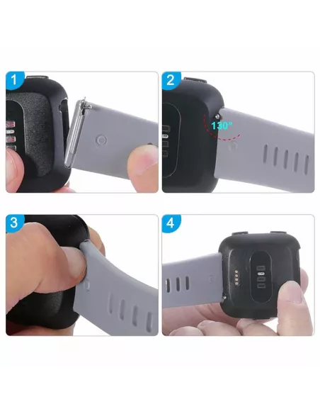 Sport Wristband Fitbit Versa 3 and Sense - Blue | Ibroz