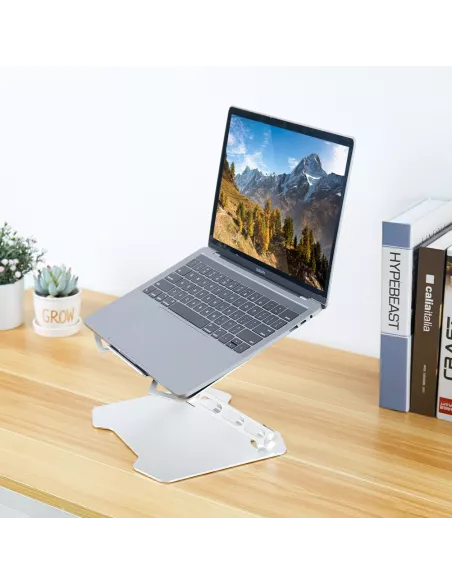 Double arm desktop stand for Laptop and MacBook | Ibroz