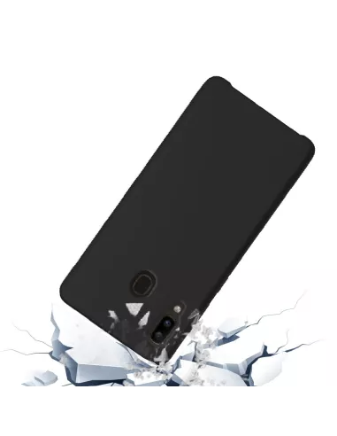Galaxy A20e Coque Liquid Silicone Soft Touch | Ibroz