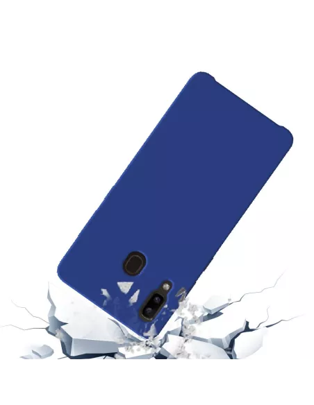 Galaxy A20e Coque Liquid Silicone Soft Touch | Ibroz