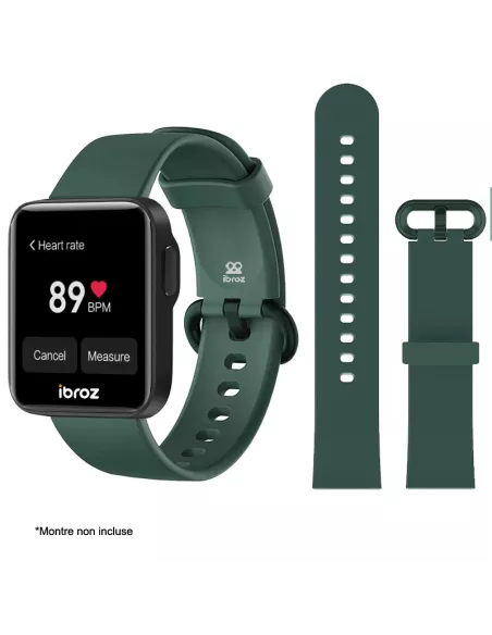 Bracelet Sport pour Xiaomi Mi Watch Lite - Vert Kaki | Ibroz