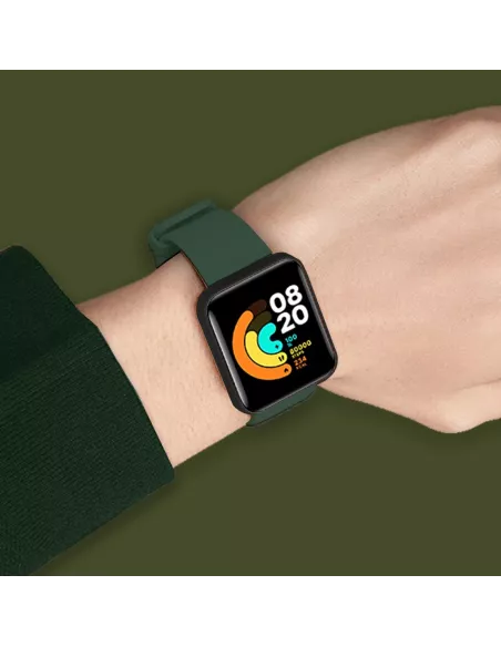 Bracelet Sport pour Xiaomi Mi Watch Lite - Vert Kaki | Ibroz