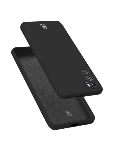Oppo Reno 6 Coque Liquid Silicone - Noir | Ibroz