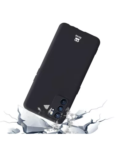 Oppo Reno 6 Liquid Silicone Case - Black | Ibroz