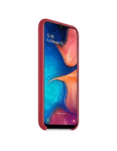 Galaxy A20e Coque Liquid Silicone Soft Touch | Ibroz