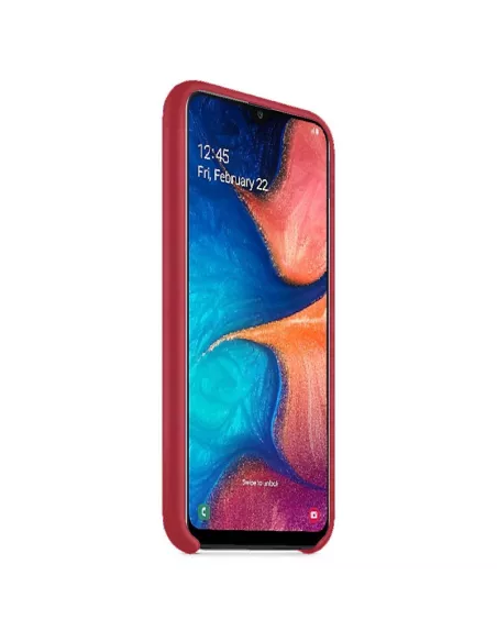 Galaxy A20e Coque Liquid Silicone Soft Touch | Ibroz