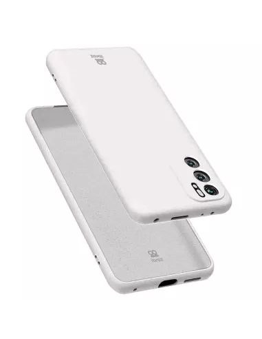 Oppo Reno 6 Coque Liquid Silicone - Blanc | Ibroz