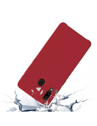 Galaxy A20e Coque Liquid Silicone Soft Touch | Ibroz