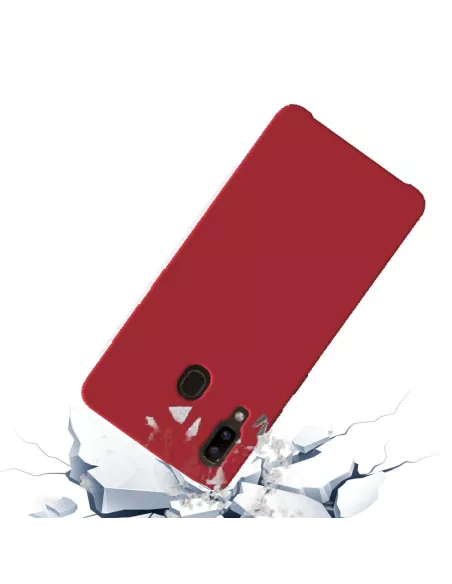 Galaxy A20e Coque Liquid Silicone Soft Touch | Ibroz