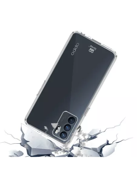 Oppo Reno 6 Pack Shockproof Case - Transparent | Ibroz