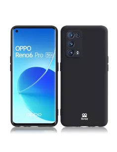 Oppo Reno 6 Pro Coque Liquid Silicone - Noir | Ibroz