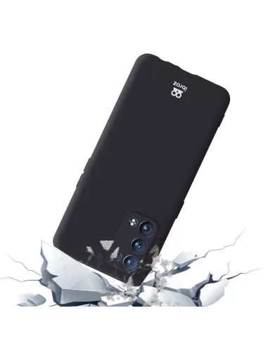 Oppo Reno 6 Pro Coque Liquid Silicone - Noir | Ibroz