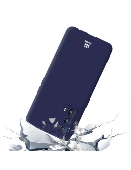 Oppo Reno 6 Pro Coque Liquid Silicone - Bleu Nuit | Ibroz