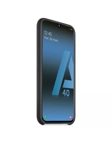 Galaxy A40 Coque Liquid Silicone Soft Touch | Ibroz