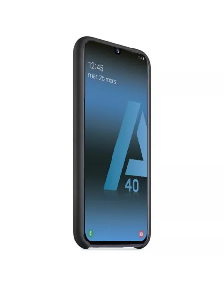 Galaxy A40 Coque Liquid Silicone Soft Touch | Ibroz