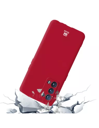 Oppo Reno 6 Pro Liquid Silicone Case - Red | Ibroz