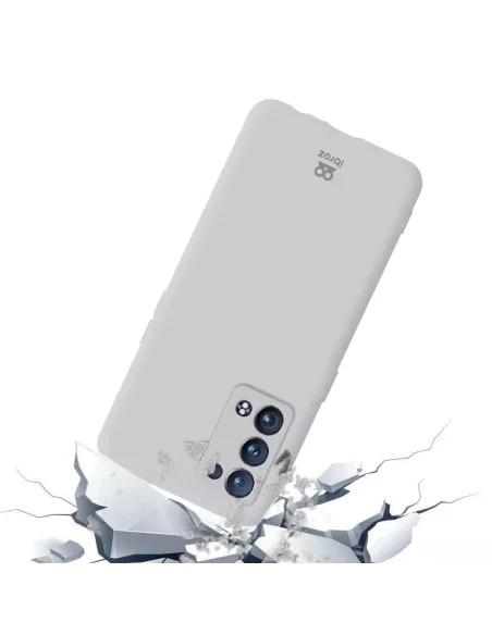 Oppo Reno 6 Pro Coque Liquid Silicone - Blanc | Ibroz